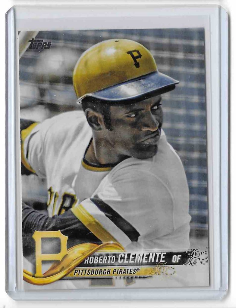 2018 Topps Update US9 Roberto Clemente Photo Variation